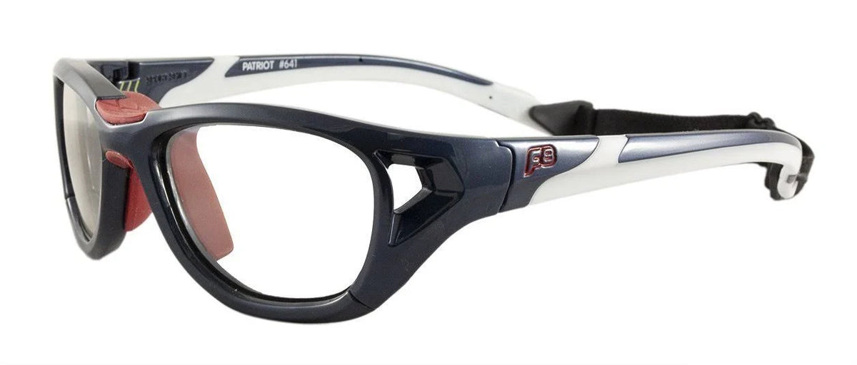 Shiny Crimson/White Single-vision w/ Anti-Glare A3928
