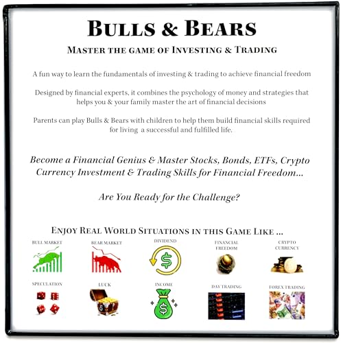 Financial Board Game for 2-6 Players I2397