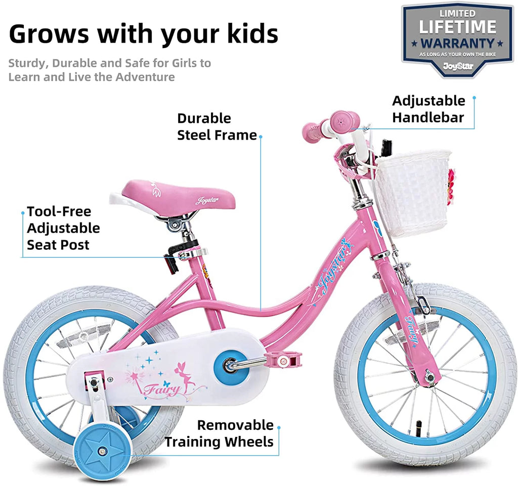 16in Toddler Bicycle with Training Wheels S7364