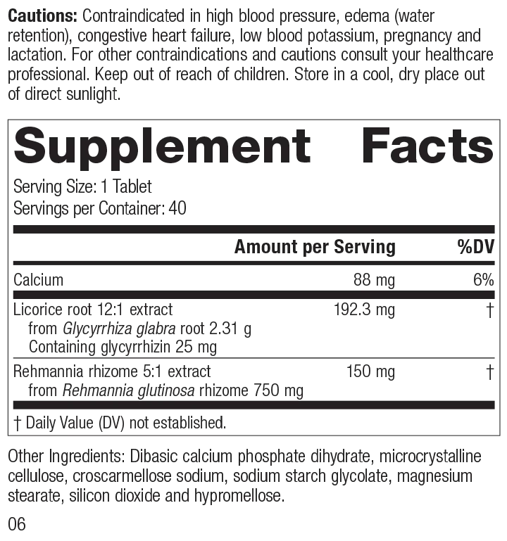 Adrenal Complex 120 Tablets V701511