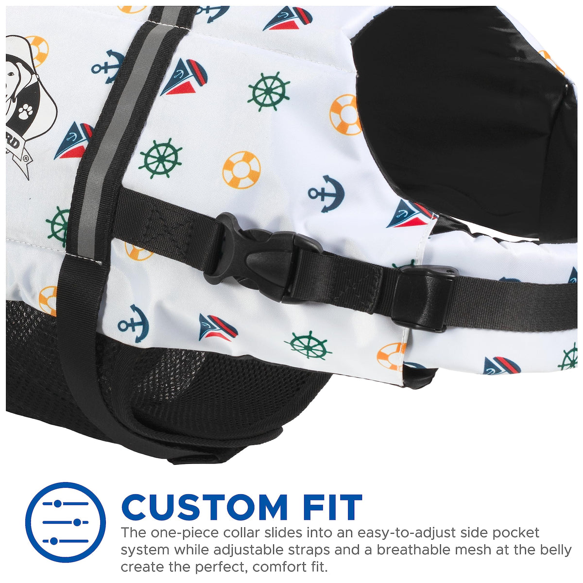 Dog Life Jacket for Swimming and Boating C8406
