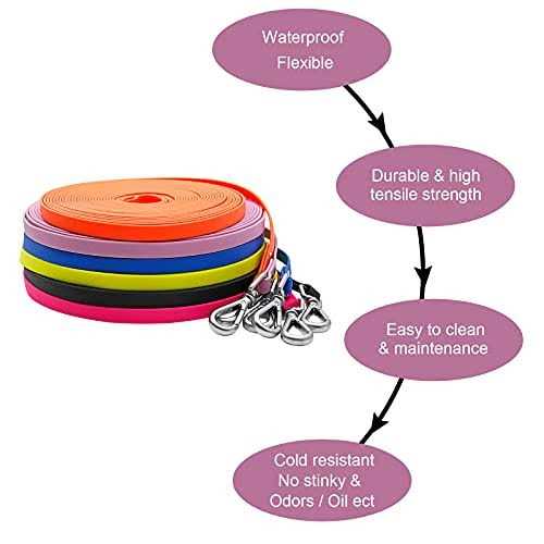 Waterproof Durable Dog Leash 5ft 10ft 13ft 16ft 30ft 50ft I1820