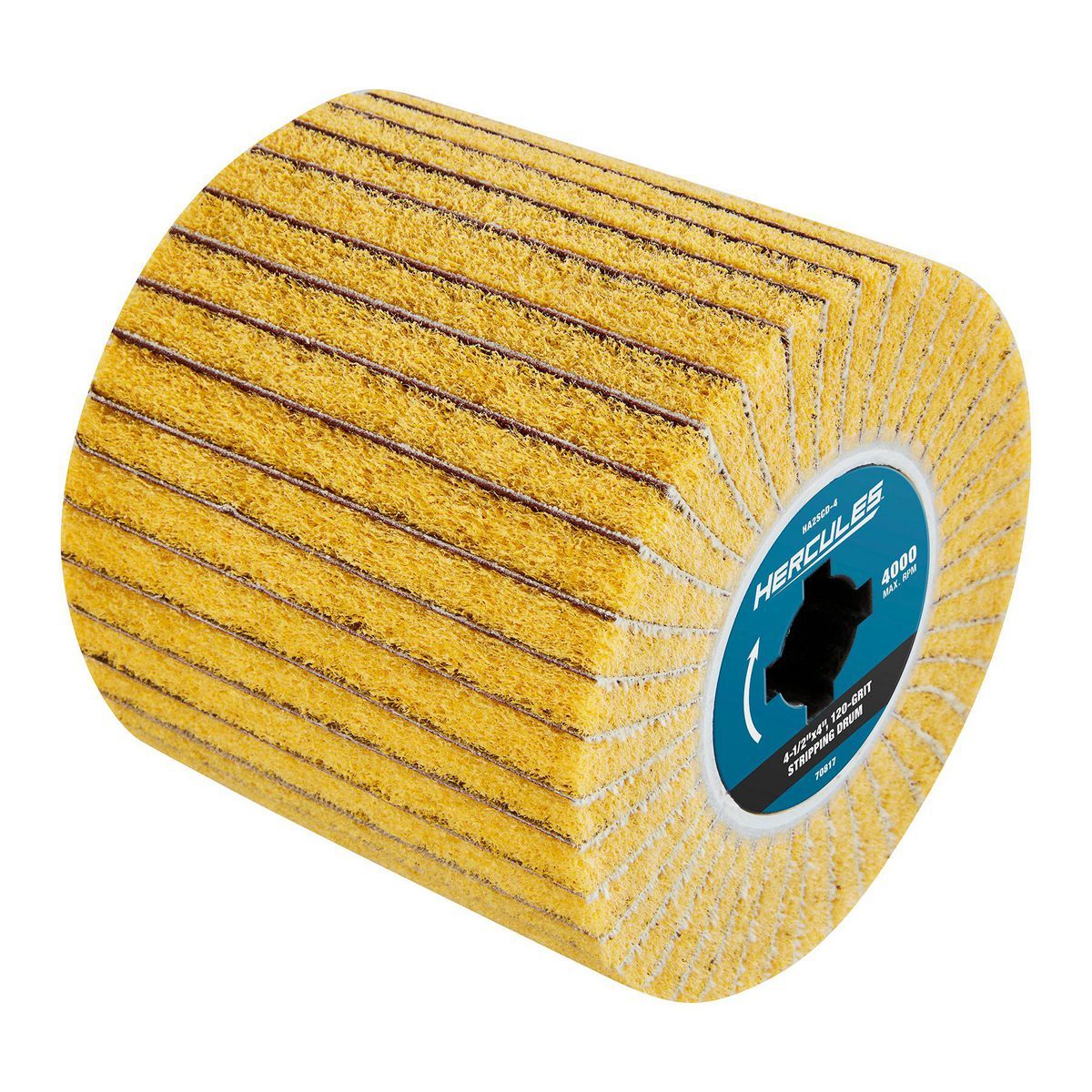 4-1/2 in. x 4 in. x 3/4 in. 120-Grit Interleaved Stripping Drum R919
