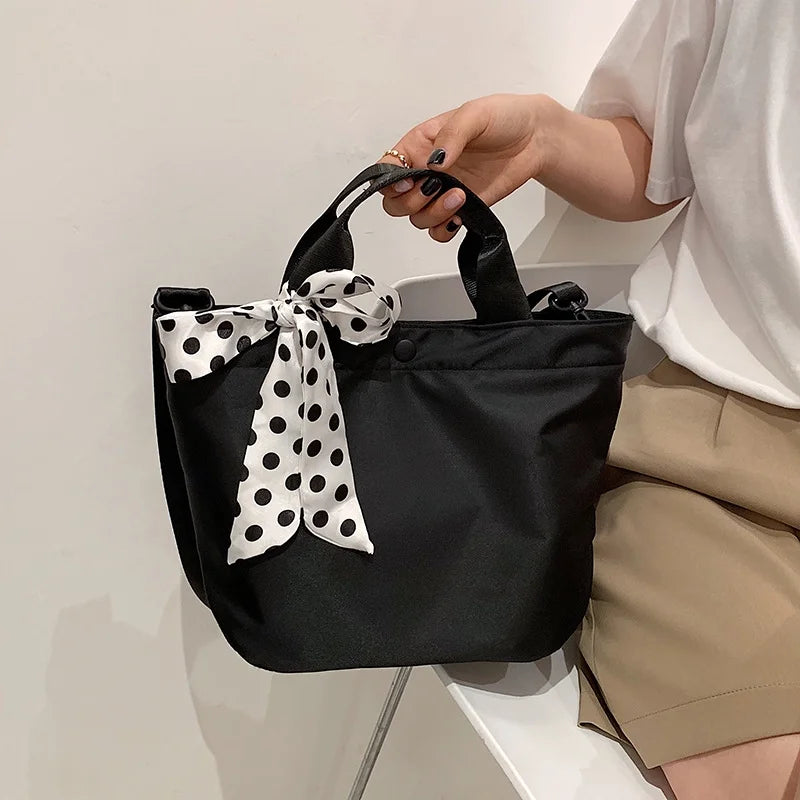 Silk Scarf Shoulder Bag Z72868