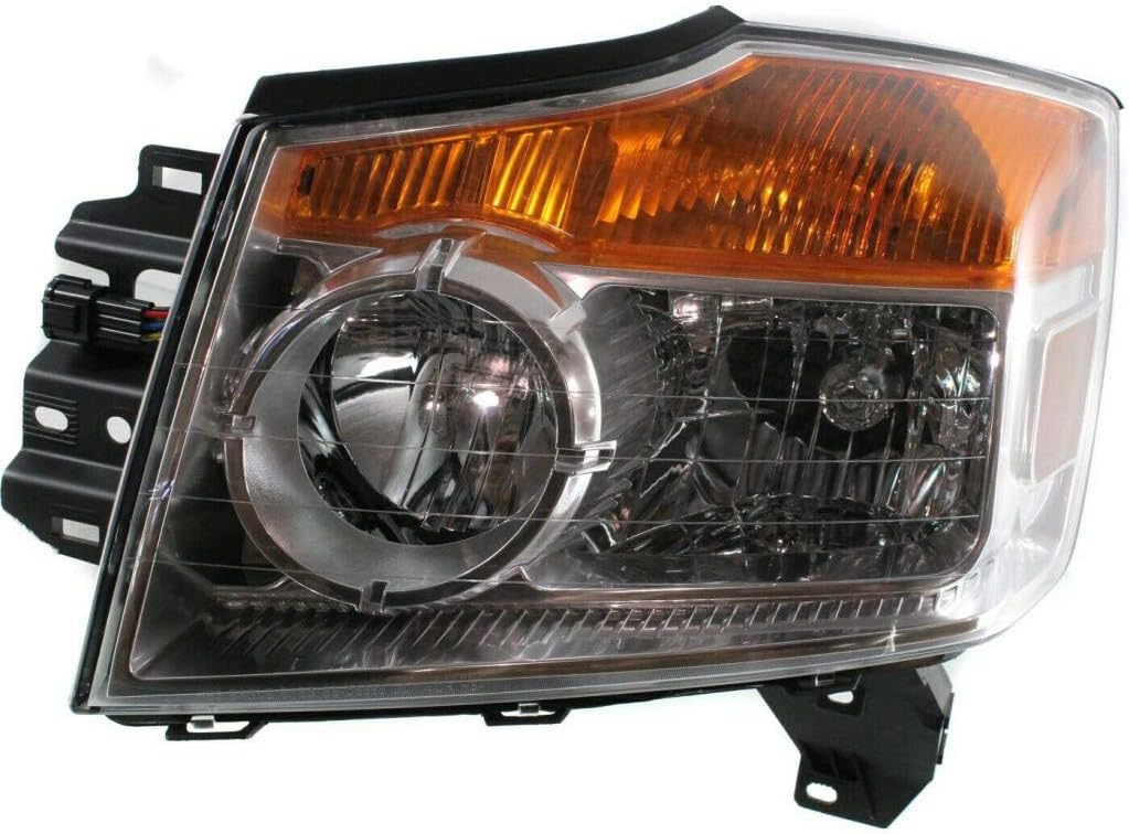Headlight Assembly for Nissan Armada 2008-2015 Driver Side Halogen V241613