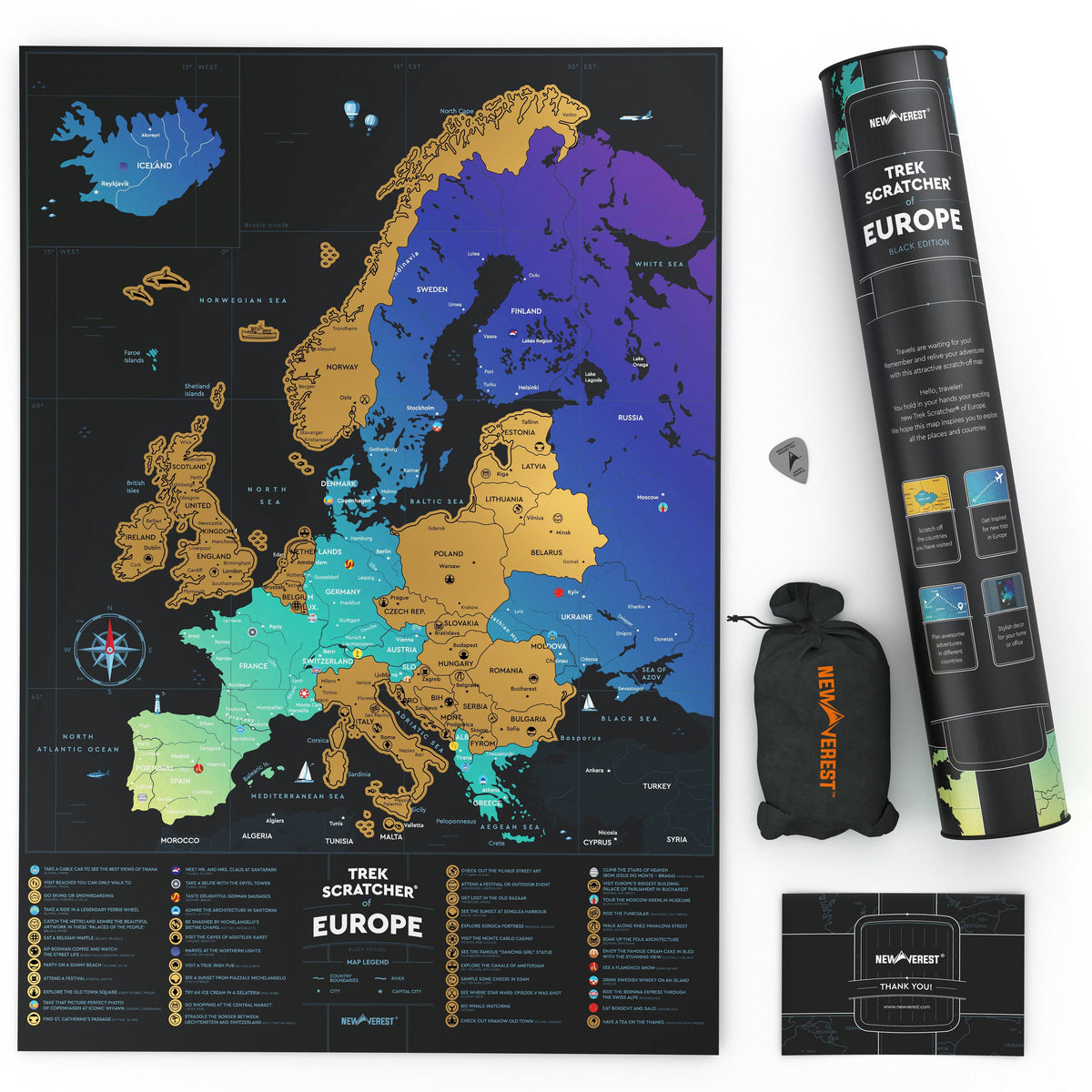 Europe Map Y5208