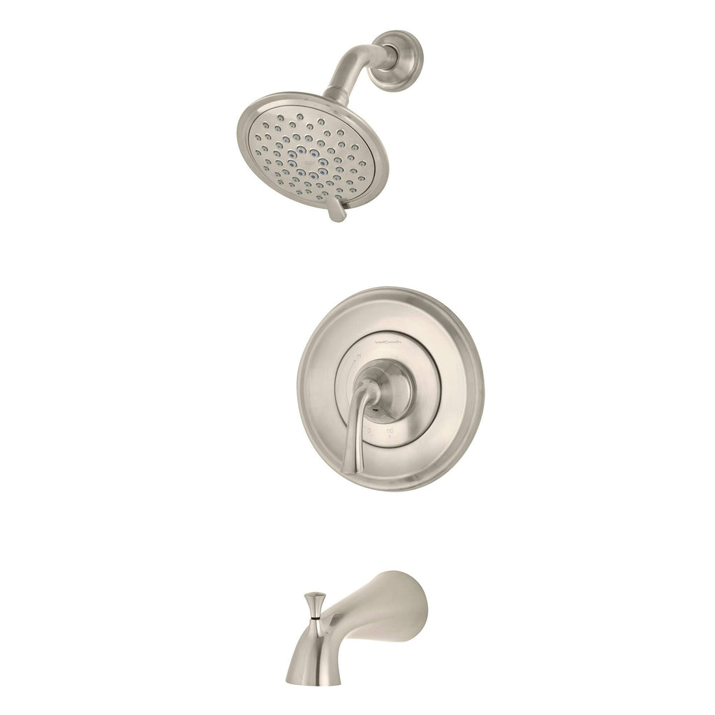 Brushed Nickel Tub and Shower Trim Package G96577