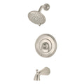 Brushed Nickel Tub and Shower Trim Package G96577