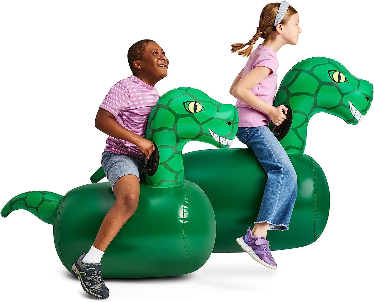 Inflatable Dinosaur Toy Bouncing Ride 2-Pack A72710
