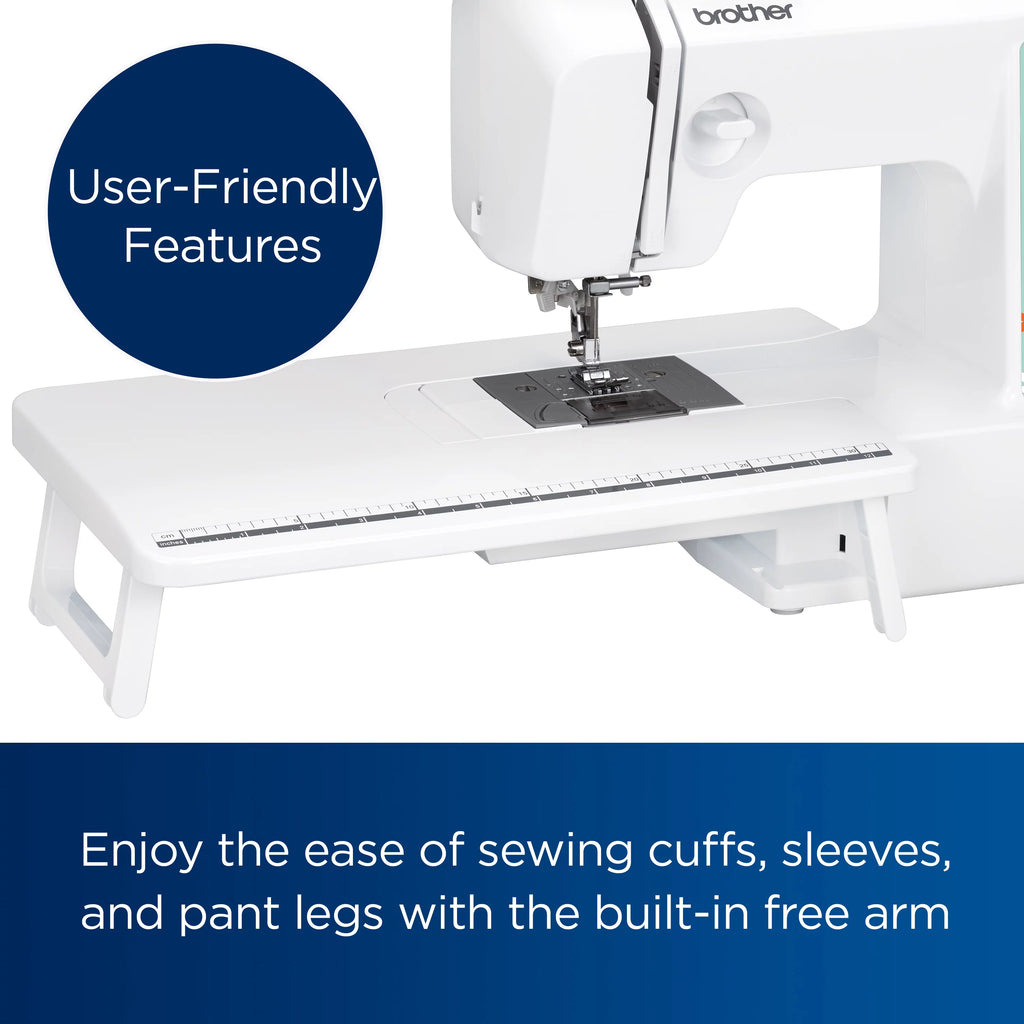 Sewing & Quilting Machine with Built-in Stitches & Wide Table Q605005