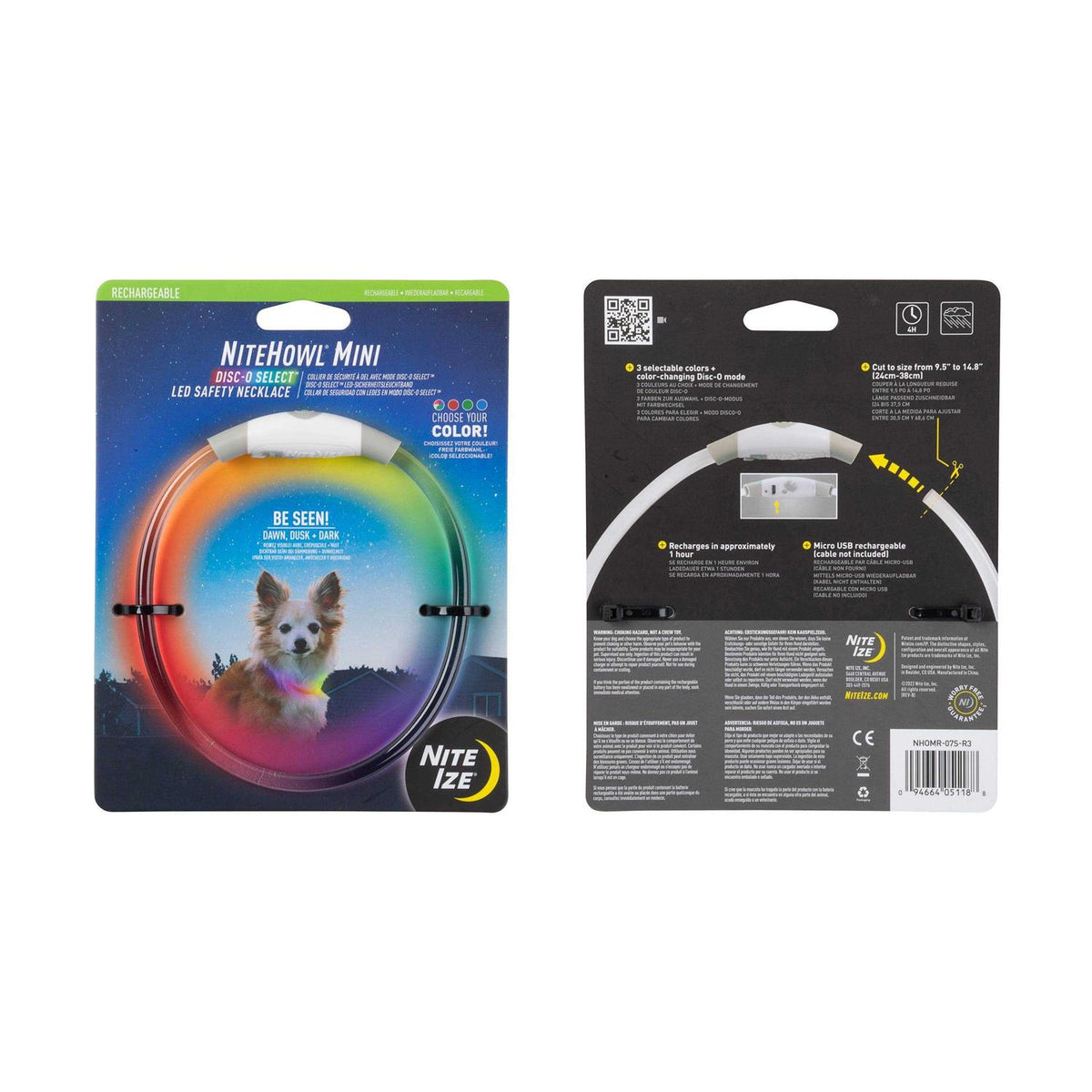 LED Rechargeable Safety Necklace U815745