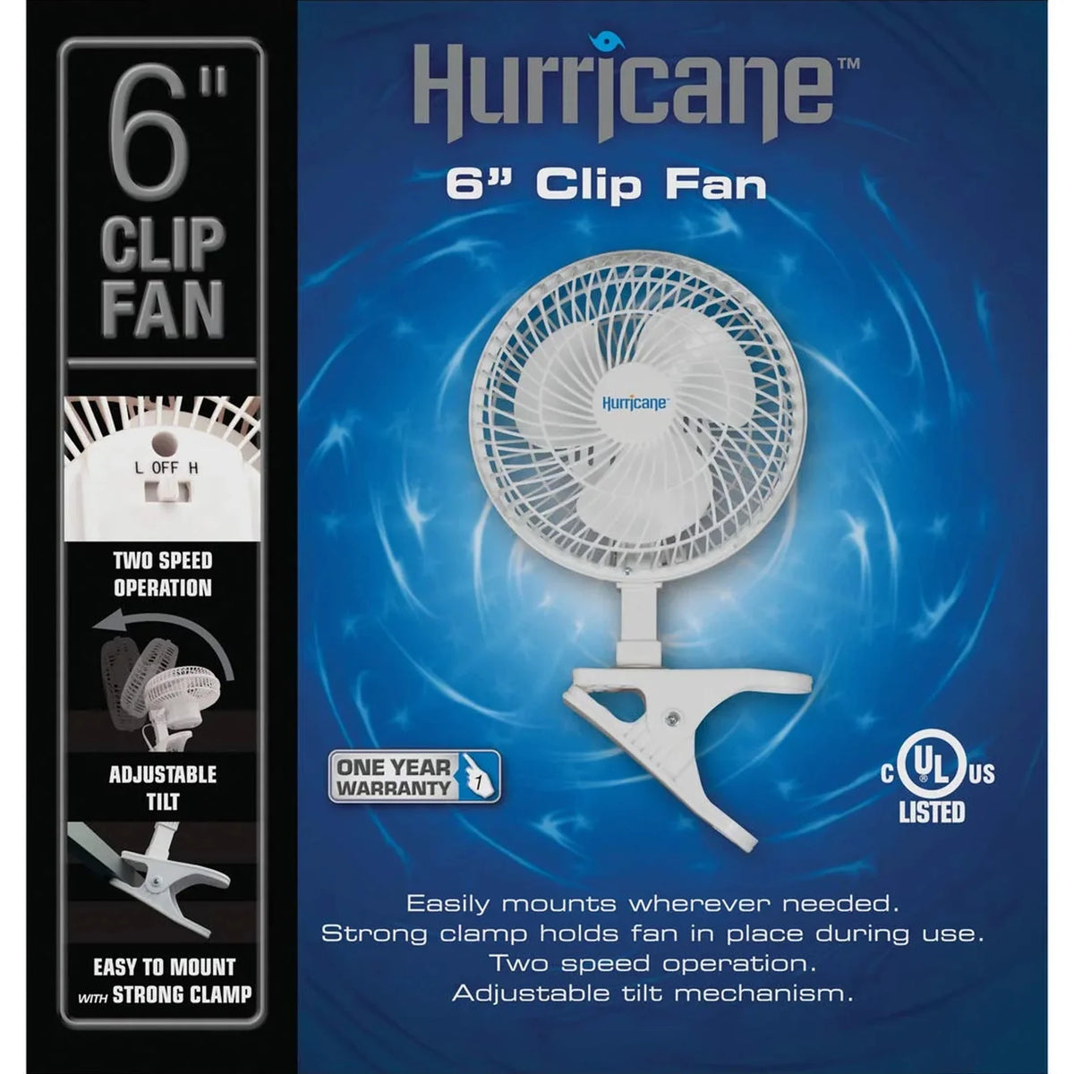 18 Inch Oscillating Wall Mount Fan White E96730