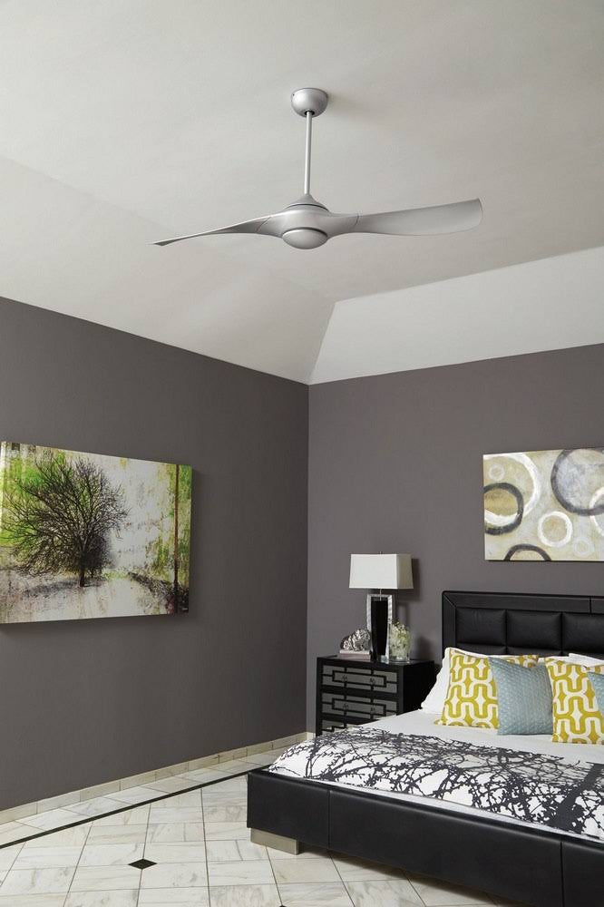 Flat Black Ceiling Fan With Blades Included X2194