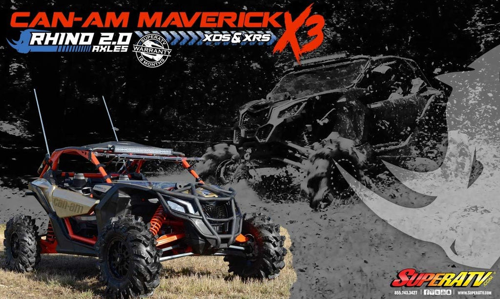 Heavy Duty Axle for Can-Am Maverick X3 XRS Front Right Y26077
