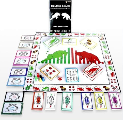 Financial Board Game for 2-6 Players I2397