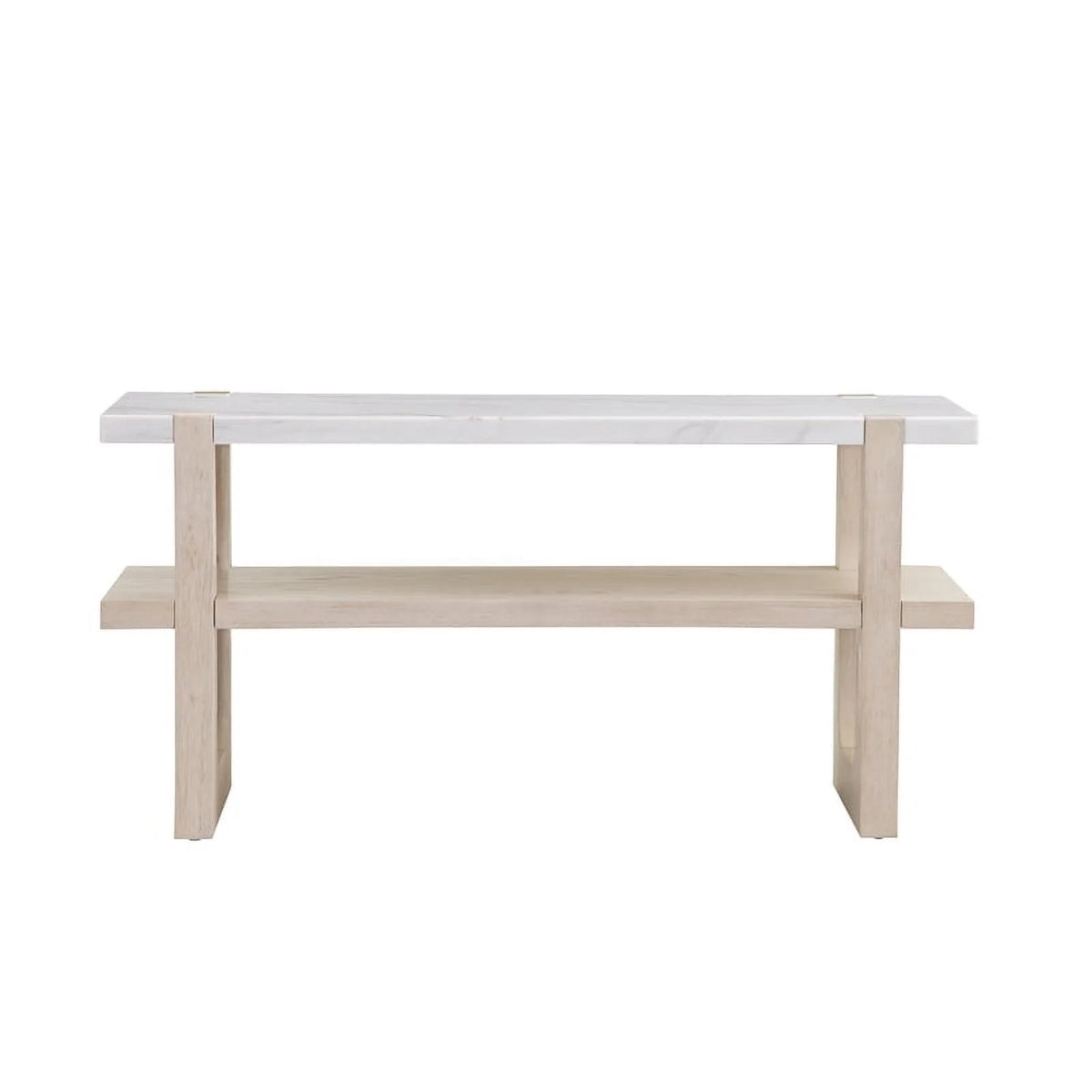 Marble Console Table in Sun-Bleached Ash Brown E905387