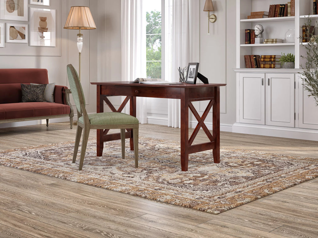 Walnut Desk with Drawer E4436