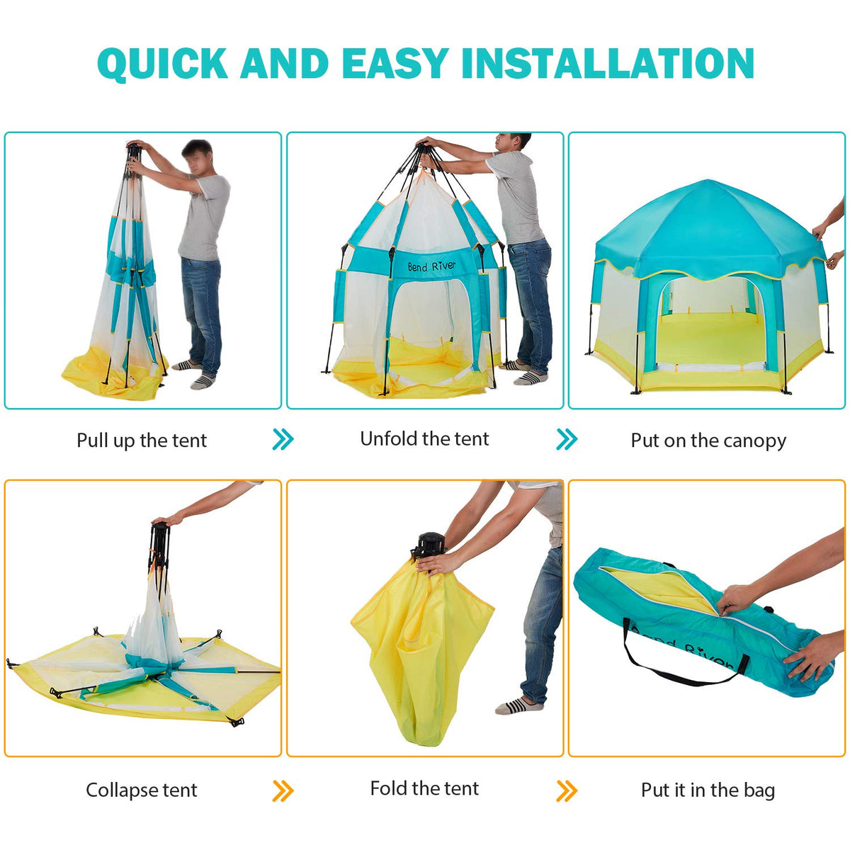 Baby Playpen with Canopy Y677751