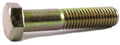 3/8-16 x 2 Grade 8 Hex Cap Screw Yellow Zinc Plated F194