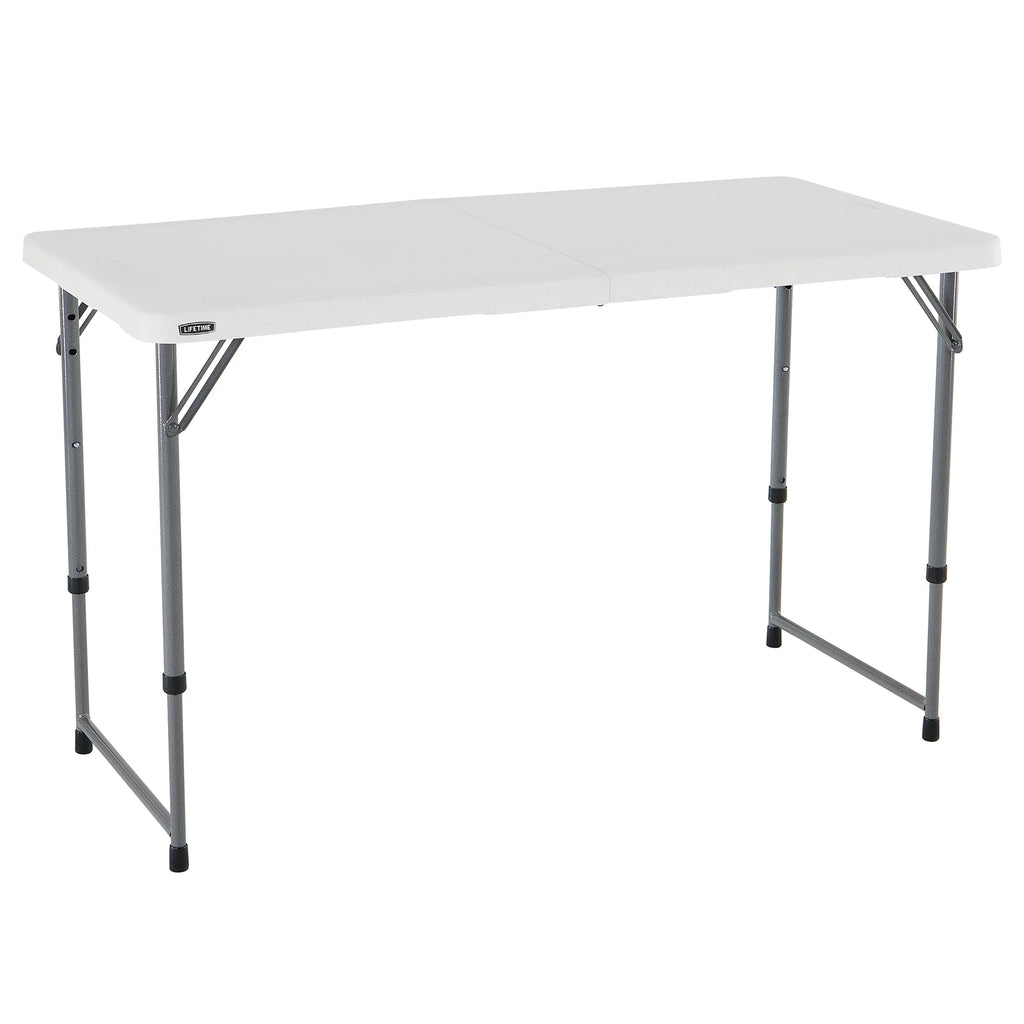 4 ft. Rectangle Fold-in-Half Adjustable Table H936