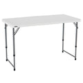 4 ft. Rectangle Fold-in-Half Adjustable Table H936