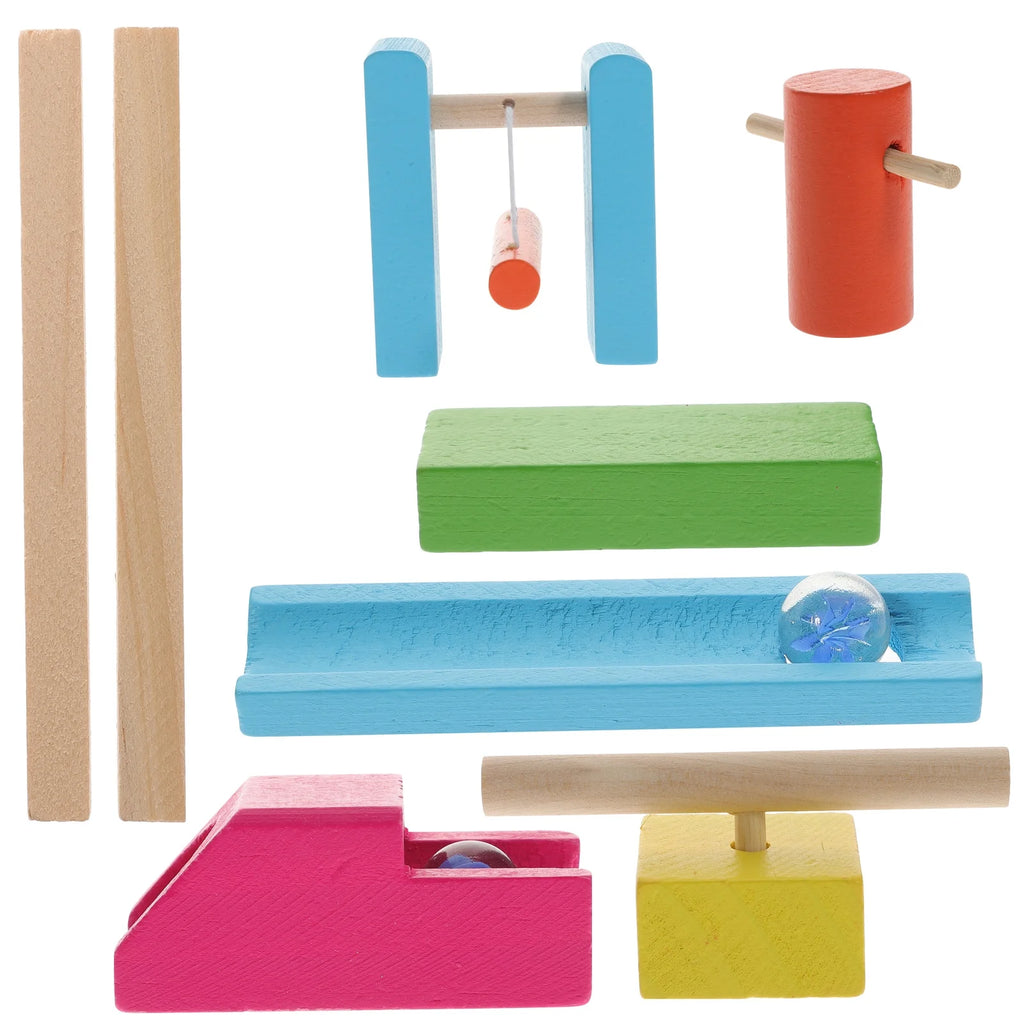 Wooden Dominoes Blocks Building Toy Educational Toys V93969