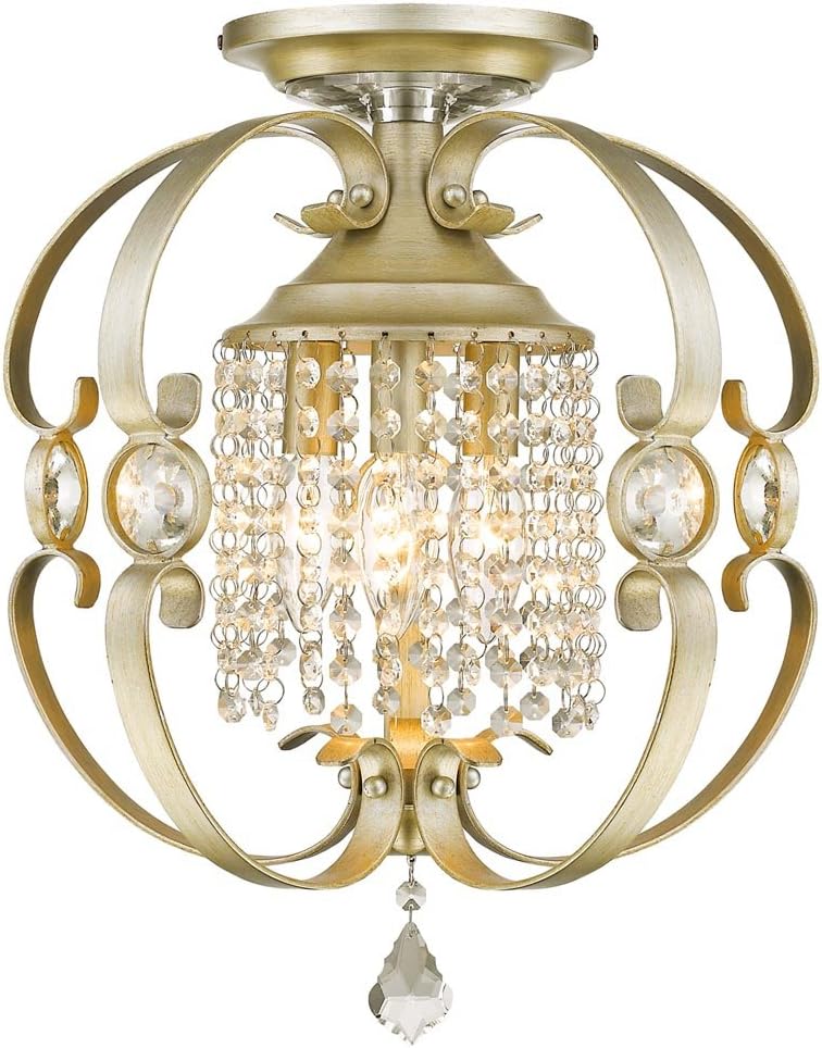 Brushed Etruscan Bronze Semi-Flush Pendant K2131