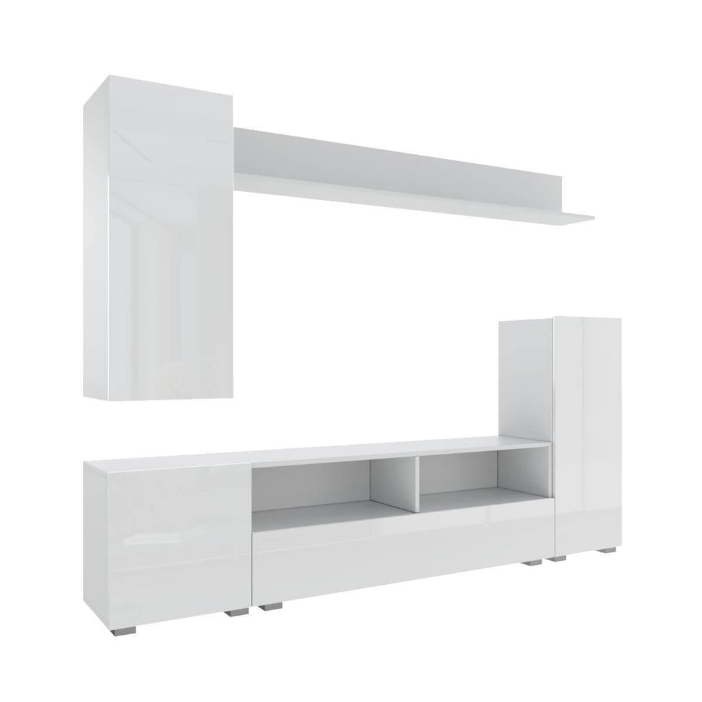 White Entertainment Center O69366