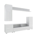 White Entertainment Center O69366