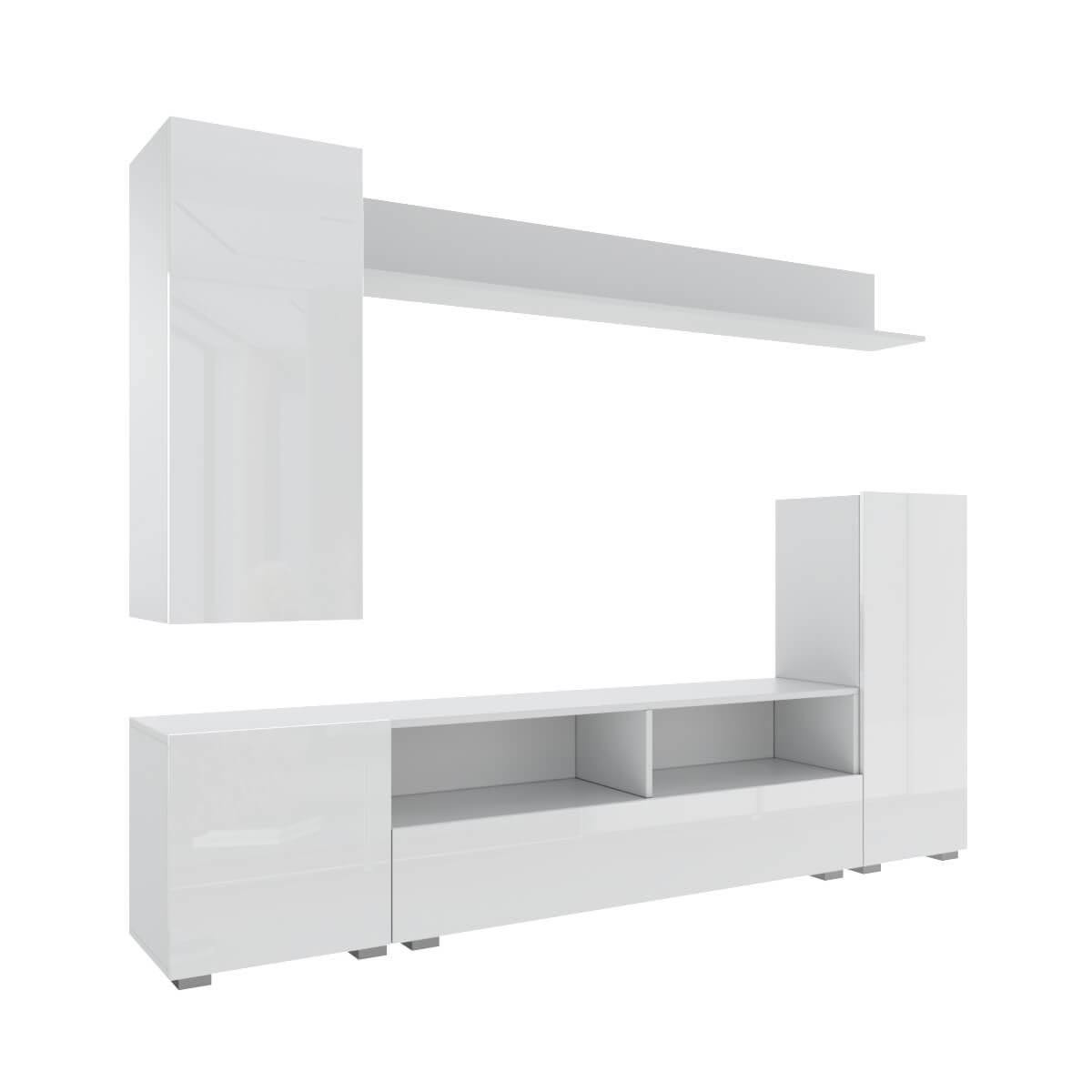 White Entertainment Center O69366