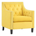 Yellow Velvet Accent Chair R533939