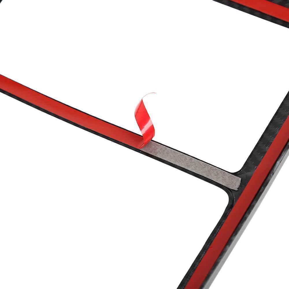 Carbon Fiber Reading Light Lamp Cover Frame Trim Bezels Z962808