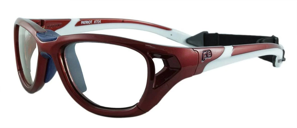 Shiny Crimson/White Single-vision w/ Anti-Glare A3928