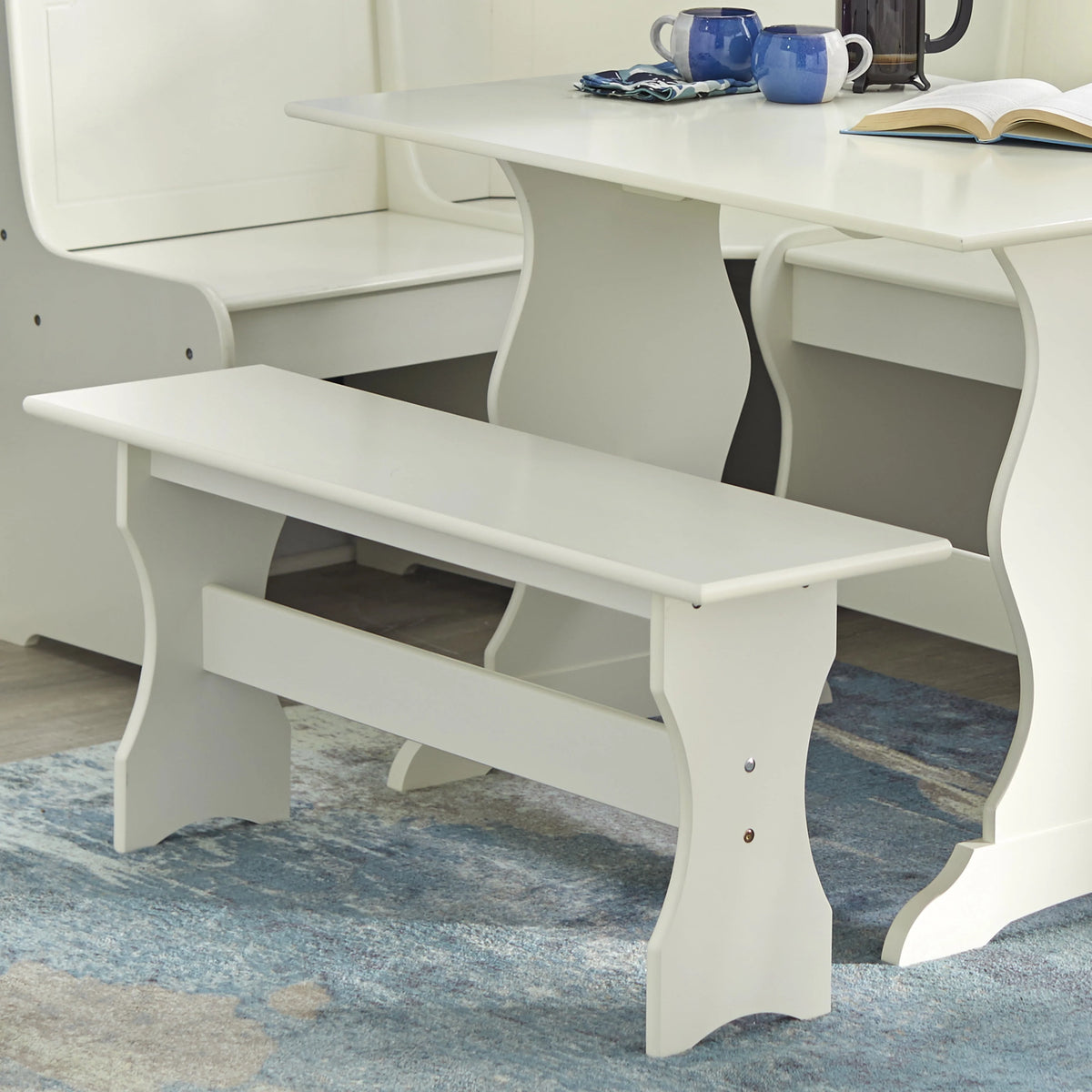 Espresso Corner Dining Nook with Storage B315