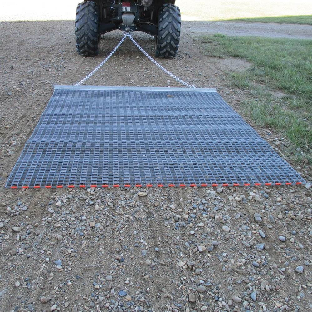 5' x 4.5' Zinc & Steel Field Leveling Drag Mat R823561