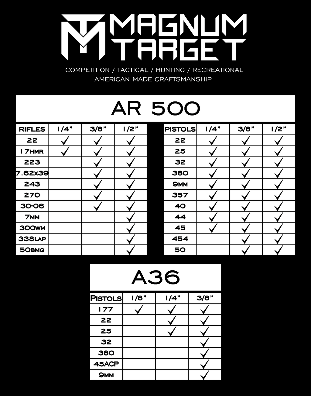 Steel Shooting Targets W26783