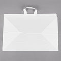 White Take Out Bag with Loop Handle Pack of 100 Q59387