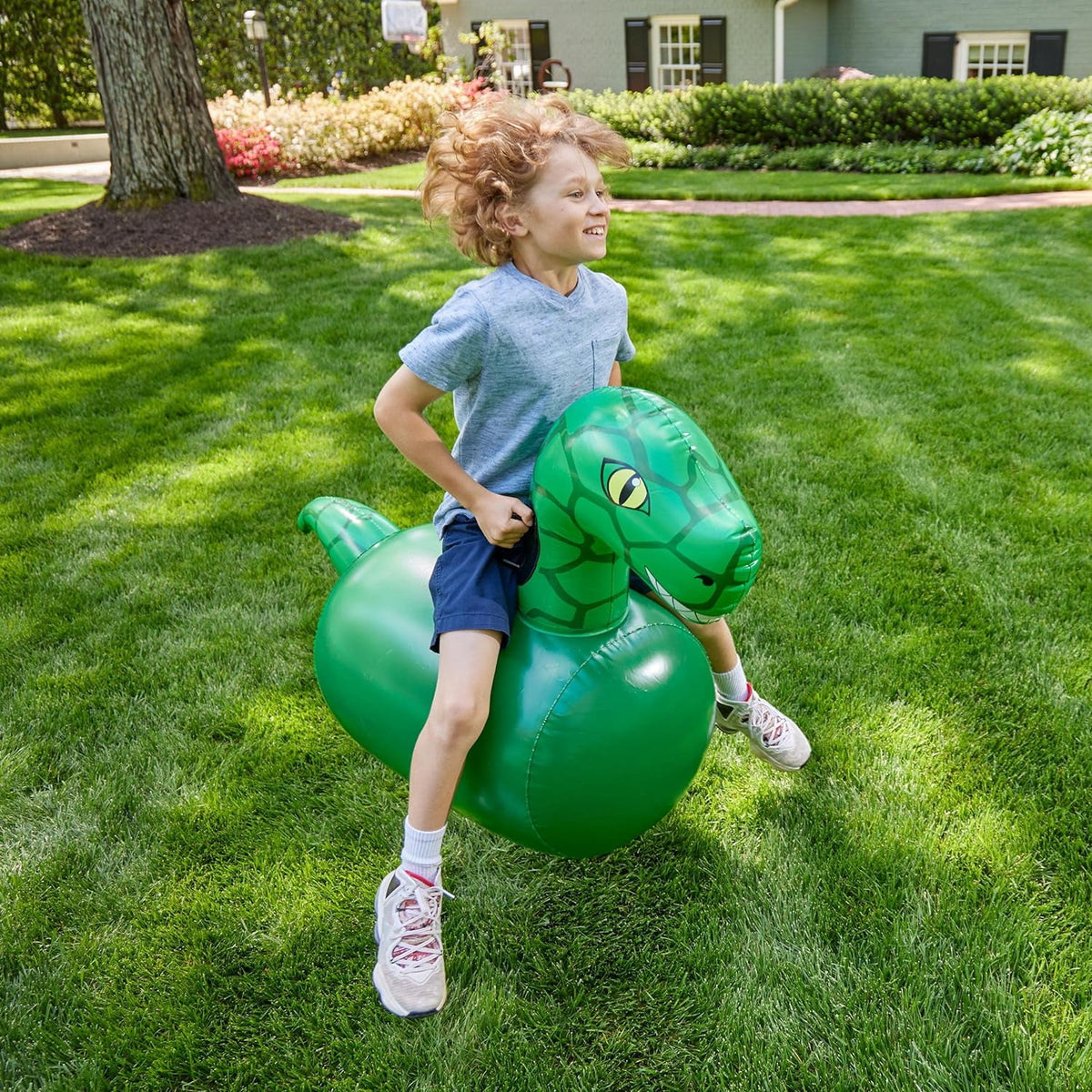 Inflatable Dinosaur Toy Bouncing Ride 2-Pack A72710