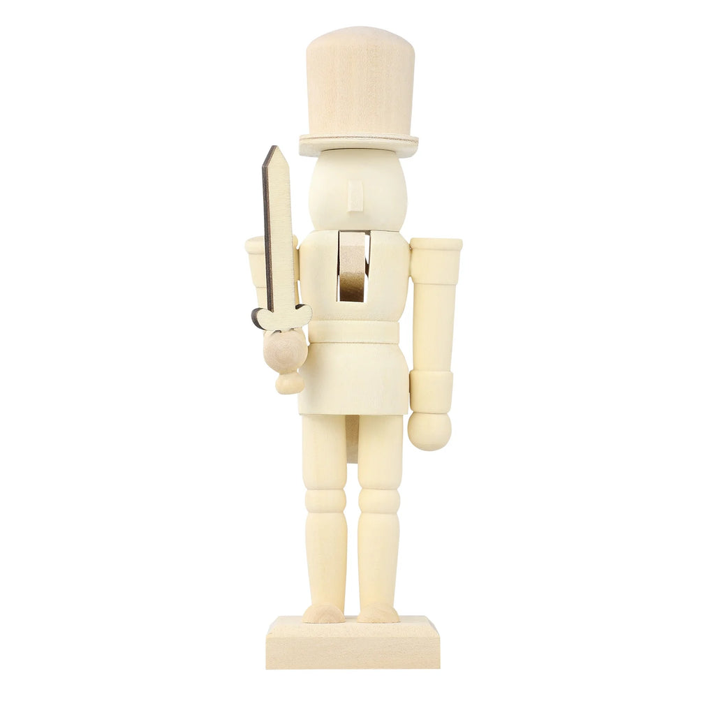 Unfinished Wooden Nutcracker Doll W3818
