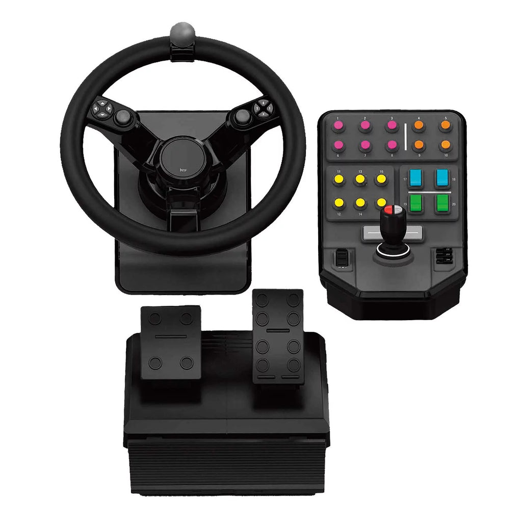Simulation Wheel, Pedals and Side Panel Control Deck R811063