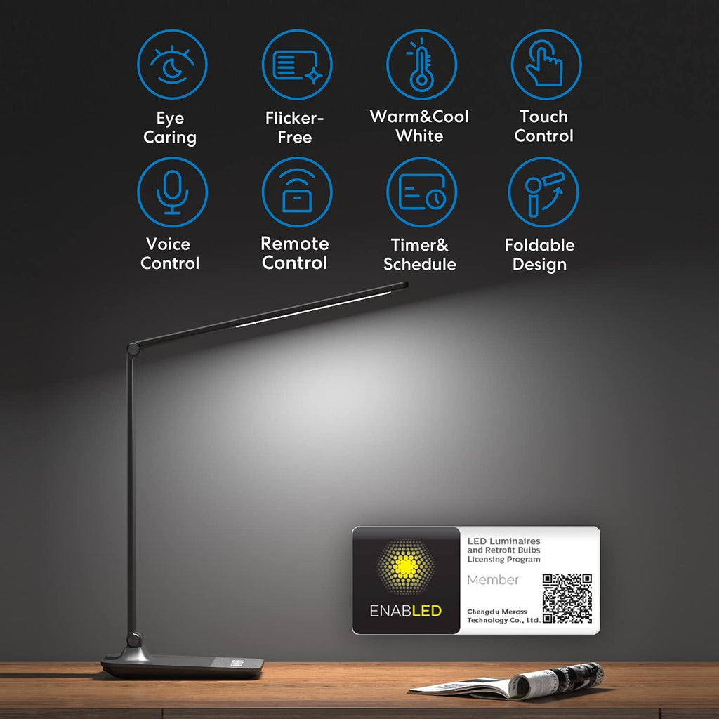 Smart LED Desk Lamp with Tunable White J743