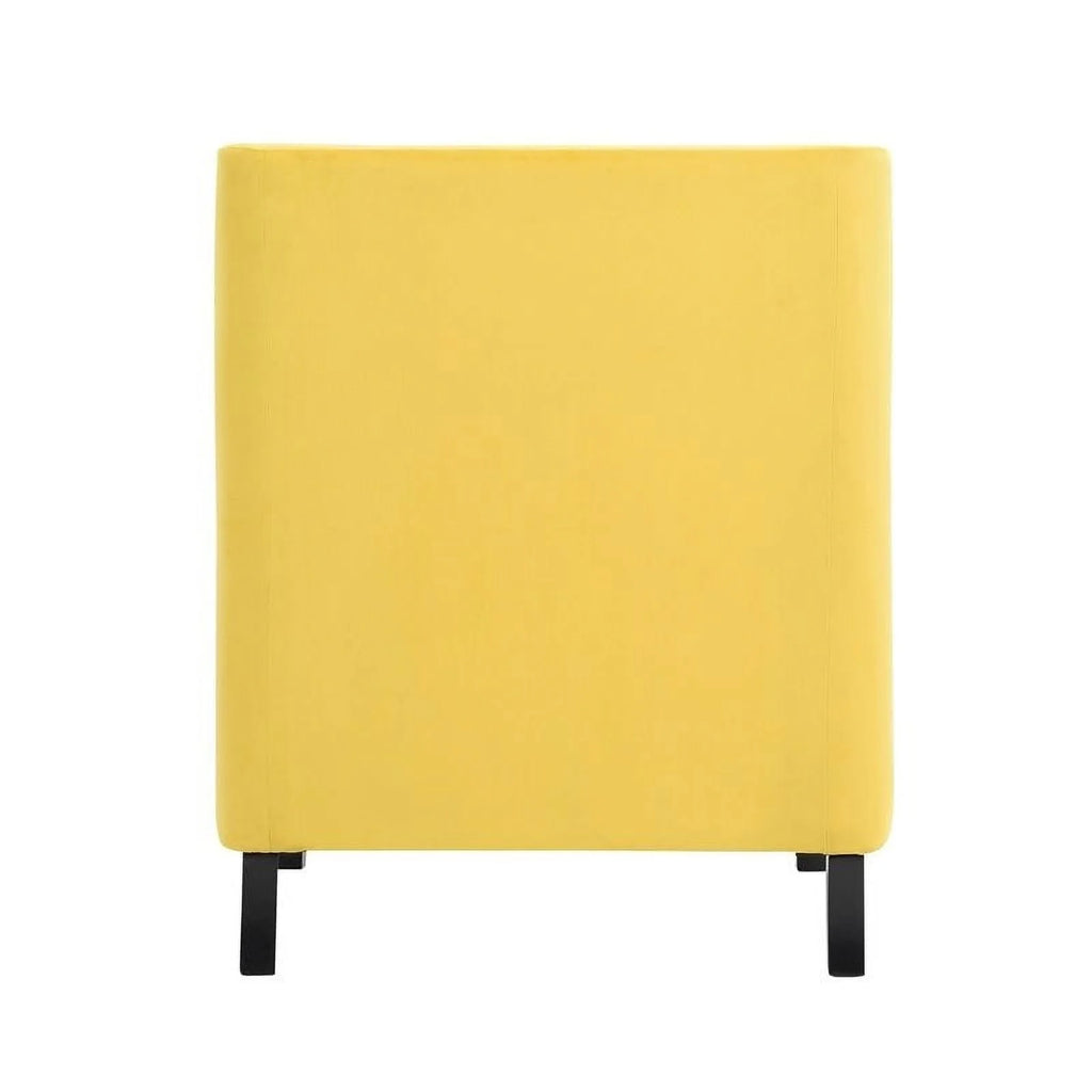 Yellow Velvet Accent Chair R533939
