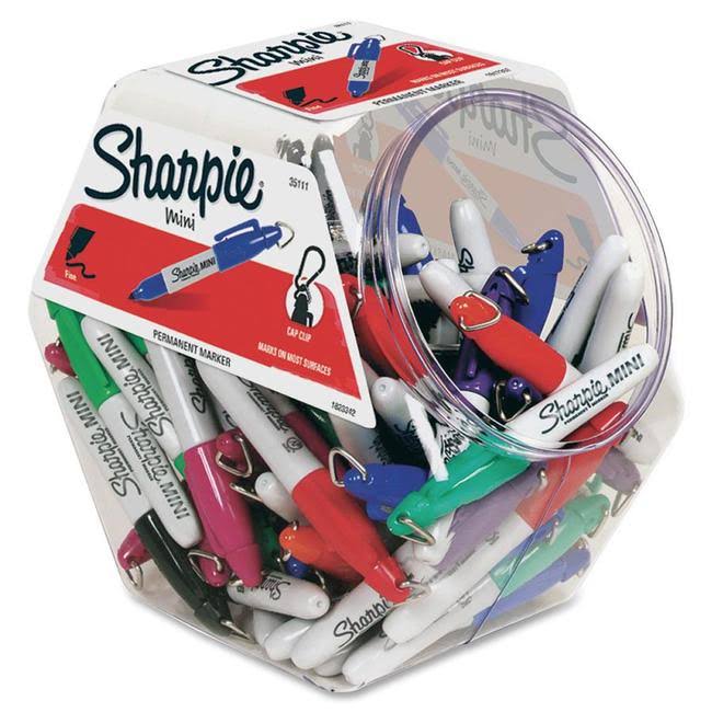 72 Count Assorted Fine Mini Marker A7664