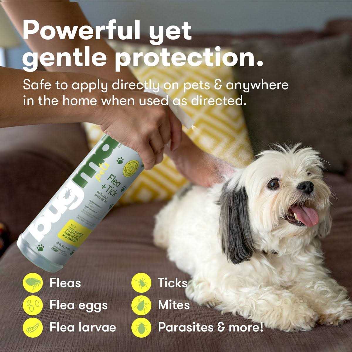 Flea and Tick Concentrate Essential Oil-Powered Formula U74631