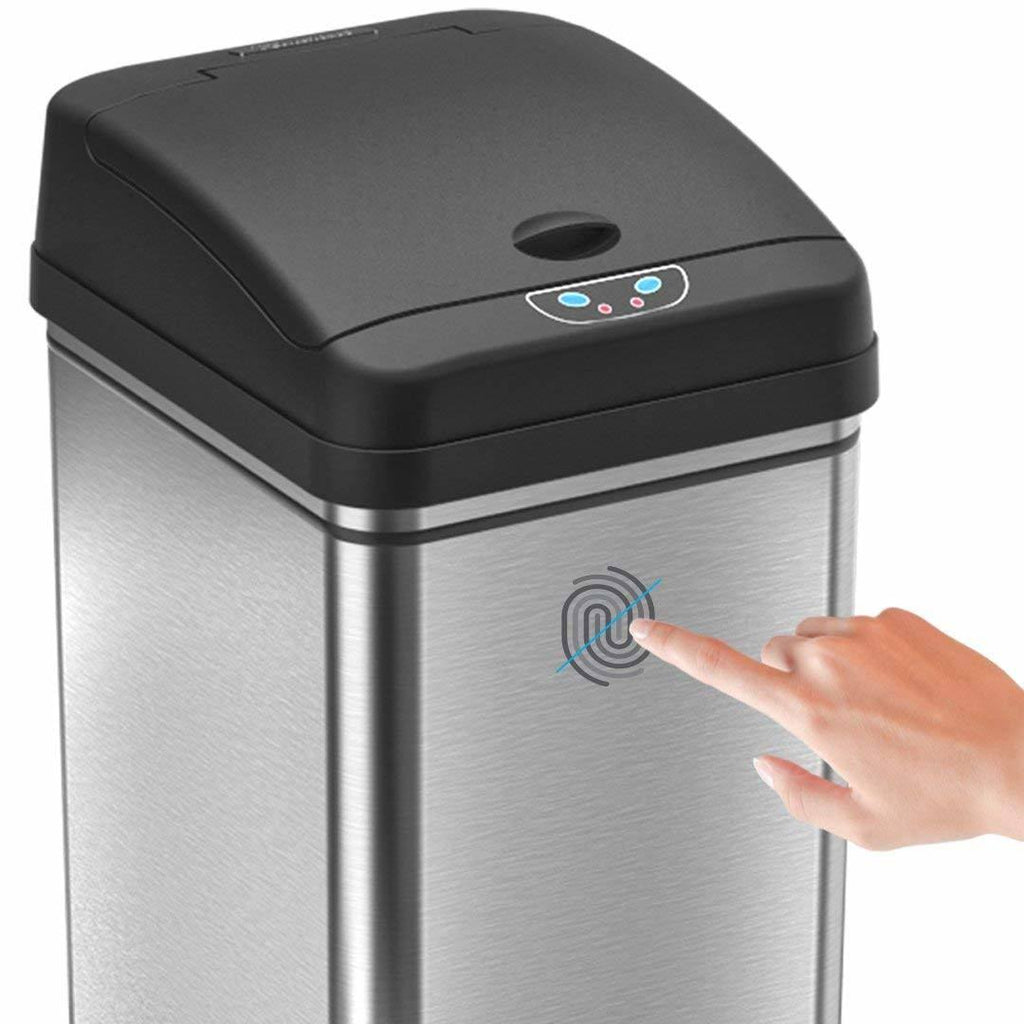 13 Gallon Automatic Sensor Kitchen Trash Can U433136