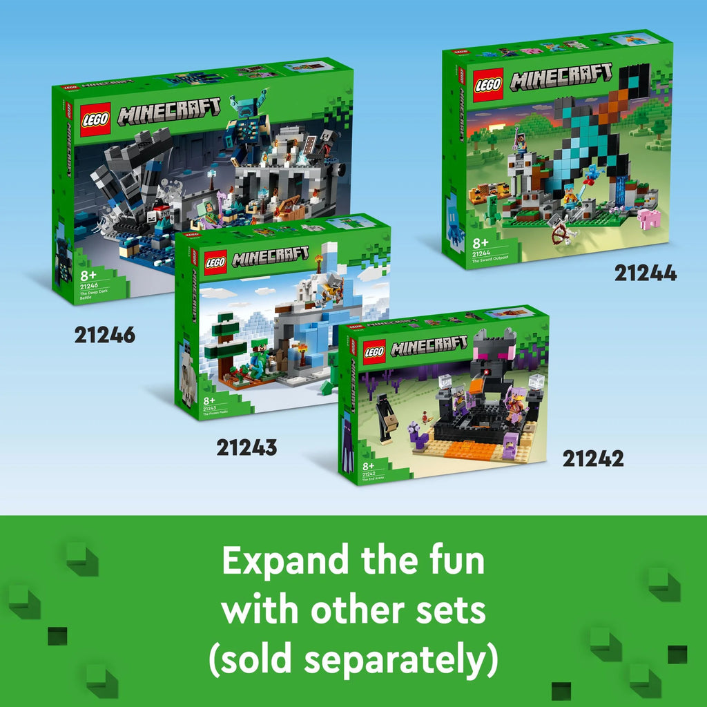 Minecraft Building Toys with Creeper Warrior Pig and Skeleton Figures Y18878