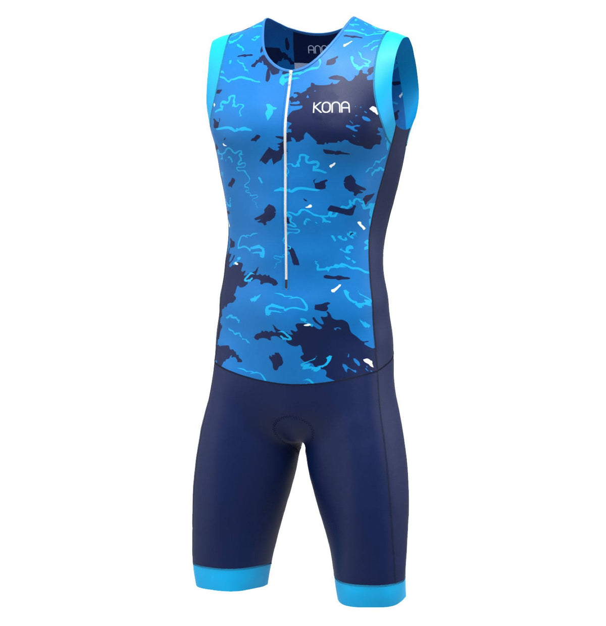 Aqua Camo Triathlon Race Suit 2XL Y344