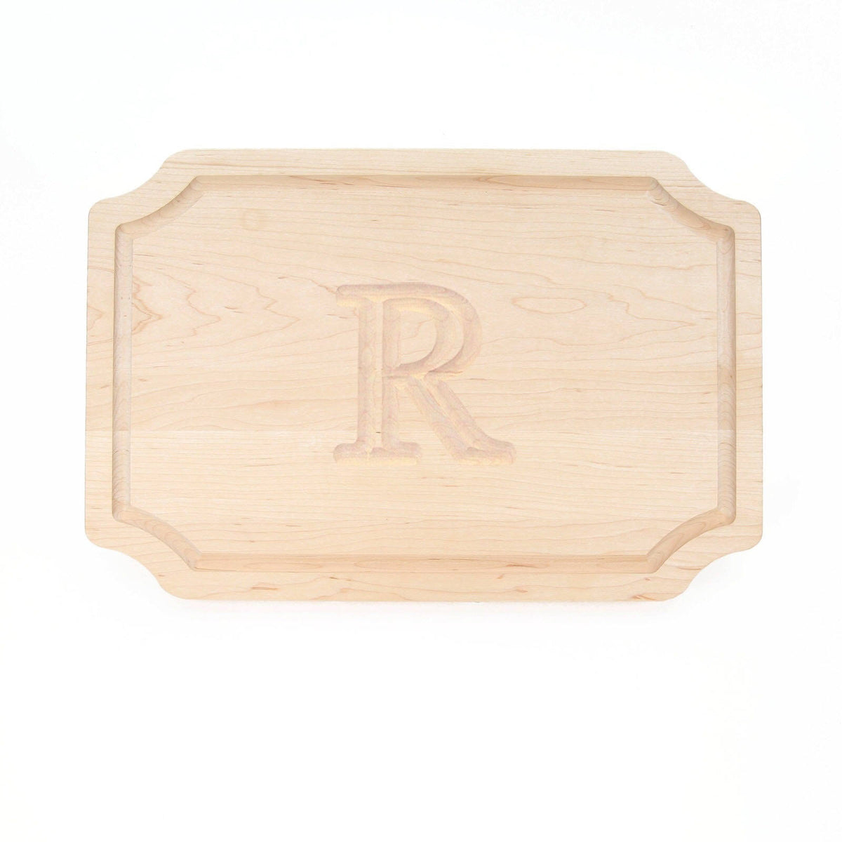 Walnut Wood Oval Carving Board with Juice Well G431786