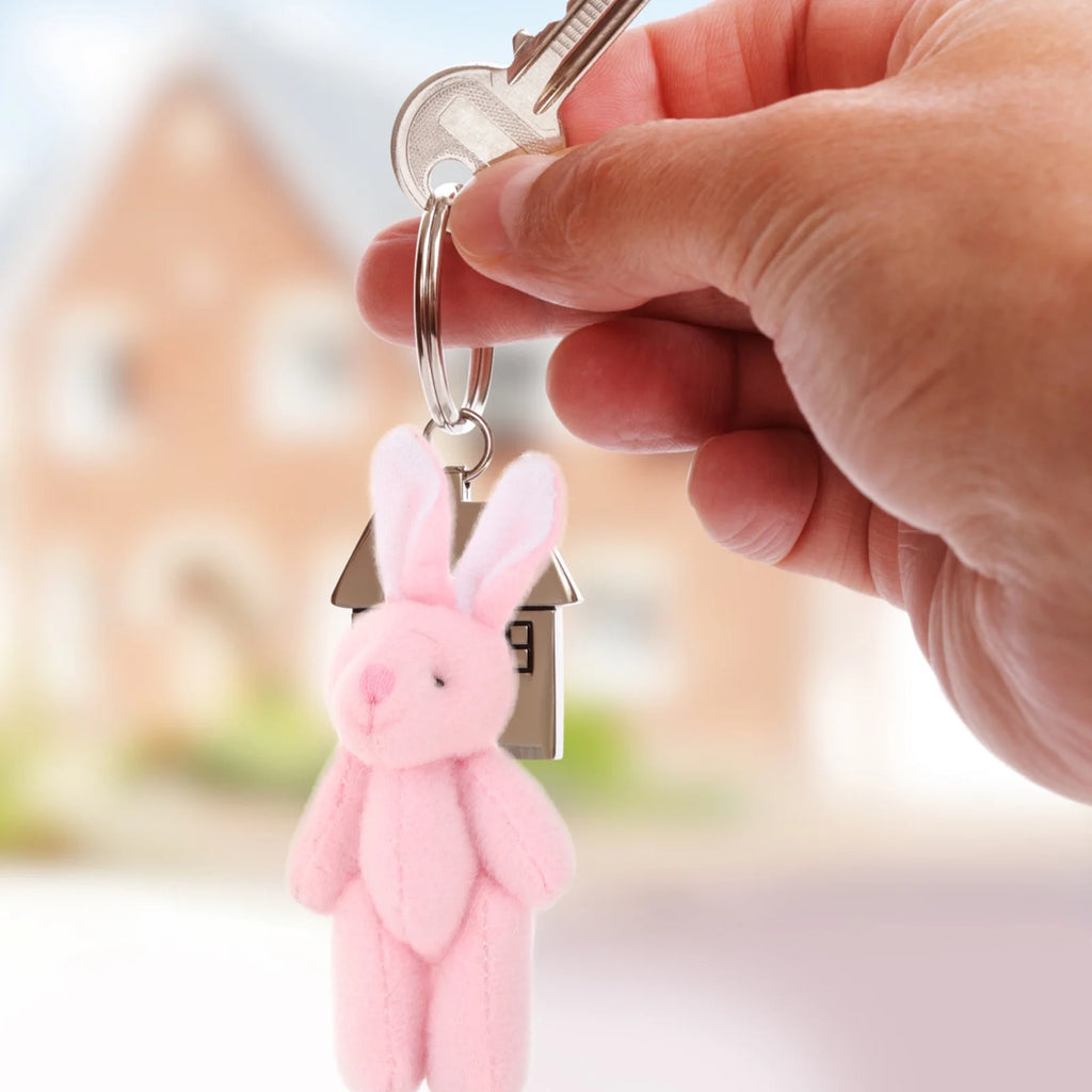 60 Pcs Mini Plush Bunny Stuffed Animal Toys I585
