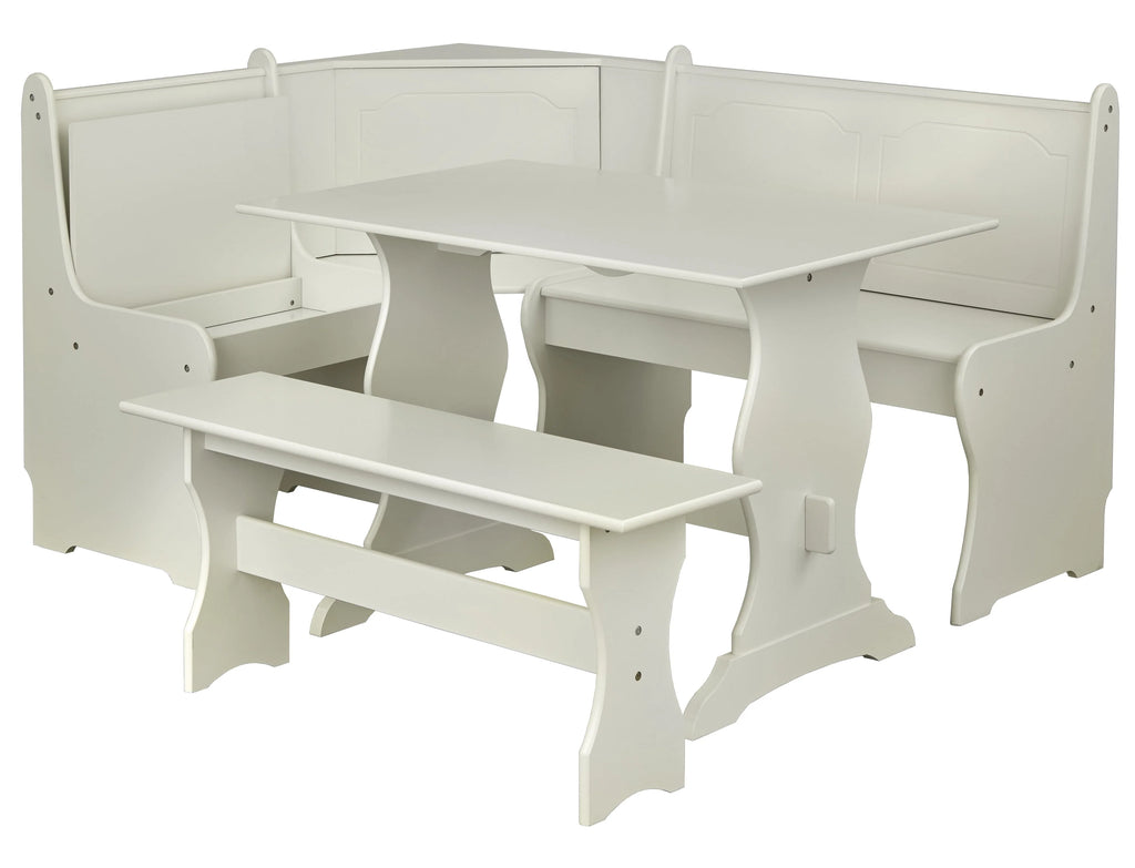 Espresso Corner Dining Nook with Storage B315